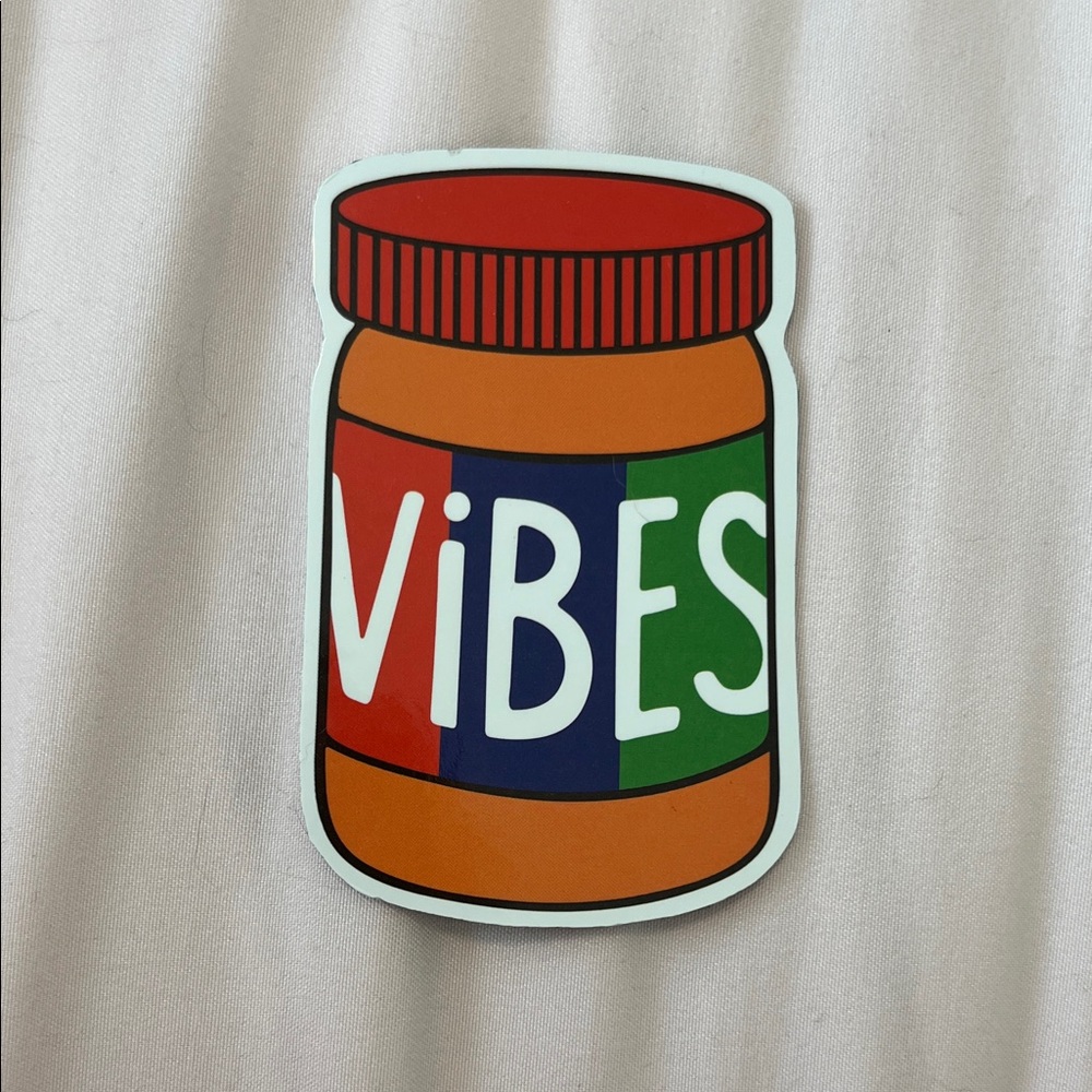 Peanut Butter Vibes Magnet